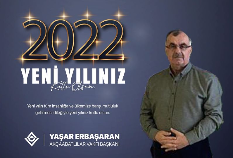 YENİ YILINIZ KUTLU OLSUN.